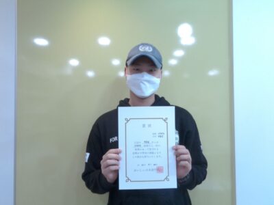 2022년 4월 장학생 전준성님 (STEP-2)